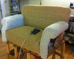 Re-Upholstery Sofa, East Saltoun
