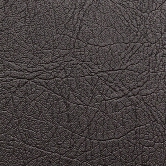 Dark brown vinyl upholstery fabric